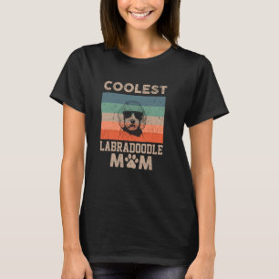 T-shirt Coolest Chien Maman Mama Cadeaux pour Femmes Drôle