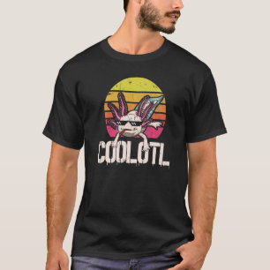 T-shirt Coolotl Axolotl Femmes poisson mexicain Amphibien 