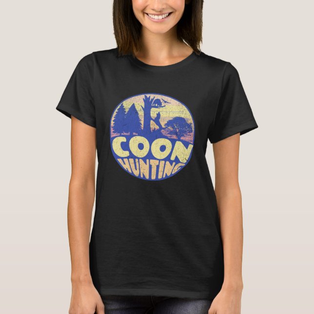 T-shirt COON HUNTING   Coon Hunter (Devant)