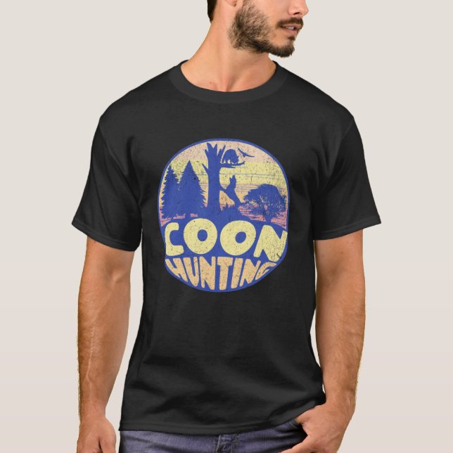 T-shirt COON HUNTING   Coon Hunter (Devant)