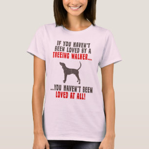 T-shirt Coonhound de marcheur de Treeing
