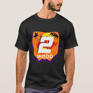T-shirt Cooper Webb SX MX Champion de Motocross Pro