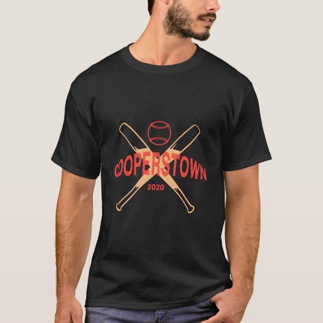 T-shirt Cooperstown Baseball (Devant)