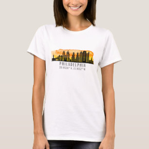 T-shirt Coordinates de Philadelphie