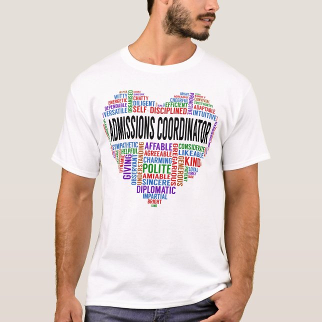 T-shirt Coordinateur des admissions (Devant)