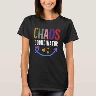 T-shirt Coordinateur du Chaos enseignant