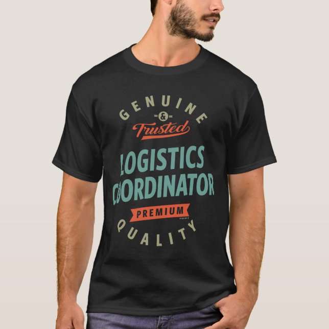 T-shirt Coordonnateur de la logistique (Devant)
