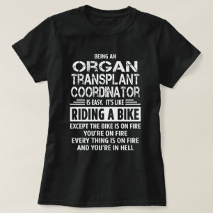 T-shirt Coordonnateur de la transplantation d'organes