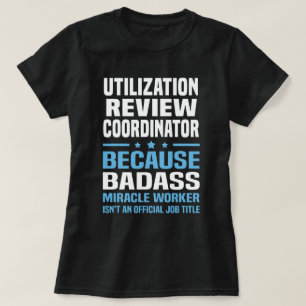 T-shirt Coordonnateur de l'examen de l'utilisation