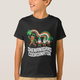 T-shirt Coordonnateur de Shenanigans Gnome de la Saint-Pat