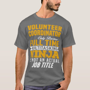 T-shirt Coordonnateur des bénévoles 12