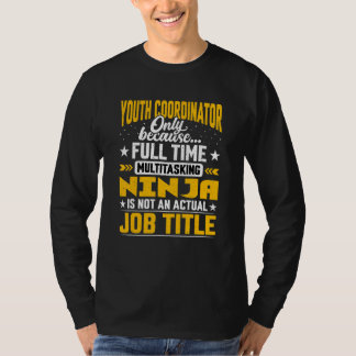 T-shirt Coordonnatrice jeunesse Titre du poste Gestionnair