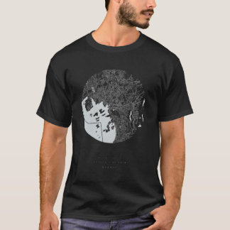 T-shirt Coordonnées d'Oslo Carte Ville natale