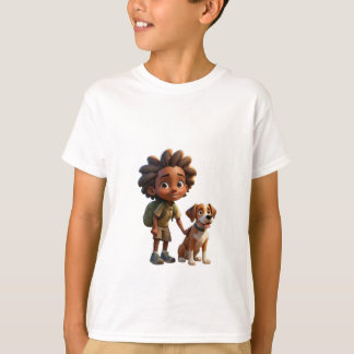 T-shirt Copain de chien