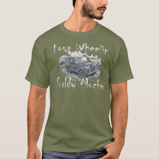 T-shirt Copain de quatre Wheelin Fuddy - Land Rover