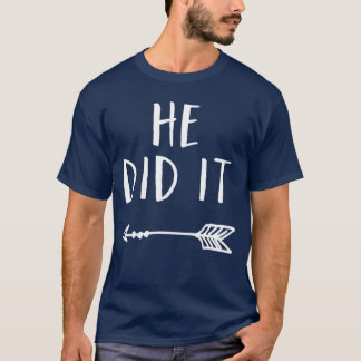 T-shirt Copain sarcastique de frère drôle Il a fait la flè