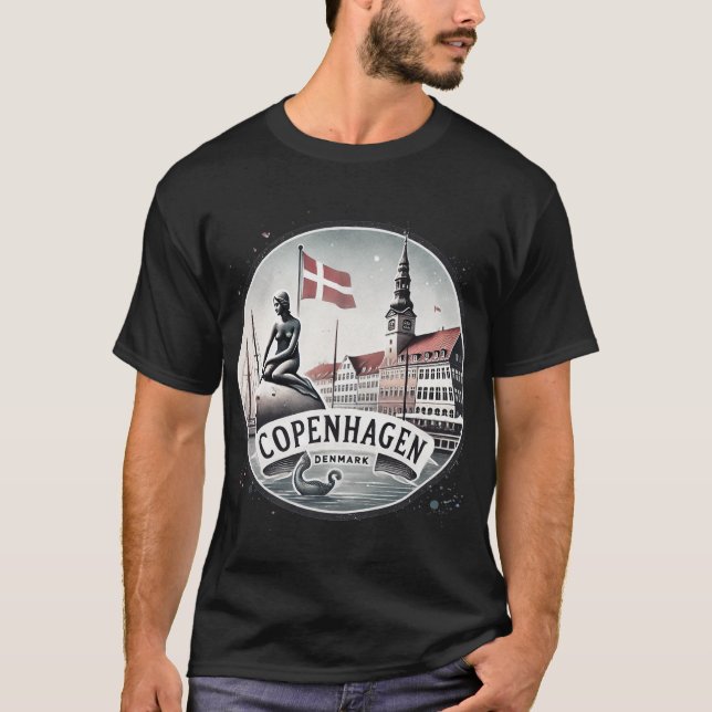 T-shirt Copenhague (Devant)