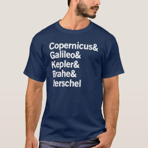 T-shirt Copernic et Galilée