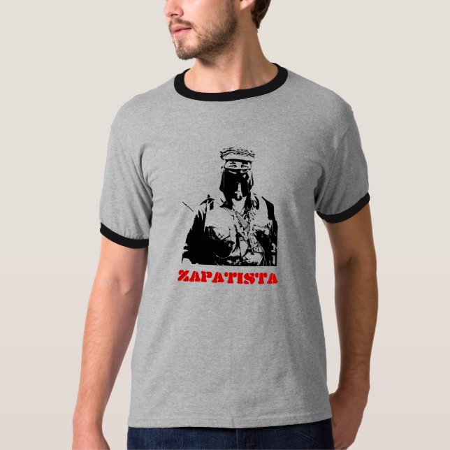 T-shirt Cópia de Cópia De Marcos, ZAPATISTA (Devant)