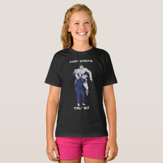 T-shirt Copie blanche de Seoi Nage de filles d'empire de