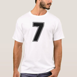 T-shirt Copie de frontside du numéro 7