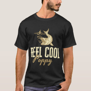 T-shirt Copie de Funny Reel Cool Poppy Fishing - Pêcheur