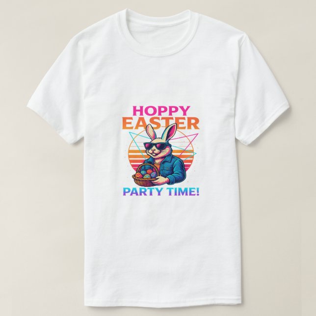 T-shirt Copie de Hoppy Easter_Party Time - Bold & Exclusiv (Design devant)