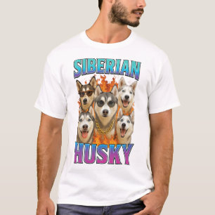 T-shirt Copie de Husky sibérien