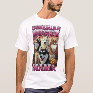 T-shirt Copie de Husky sibérien Copie