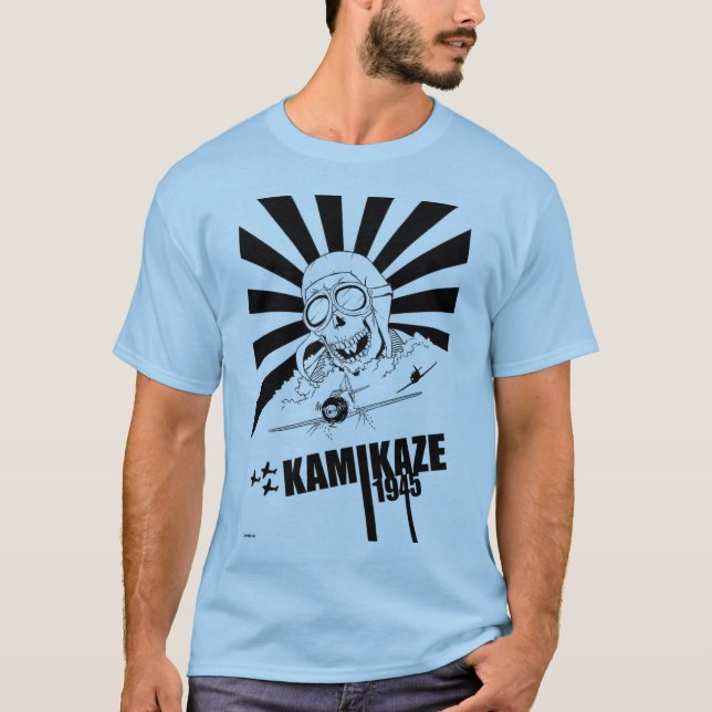 T-shirt Copie de kamikaze (Devant)