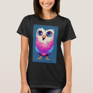 T-shirt Copie de l'art d'oiseau mignon
