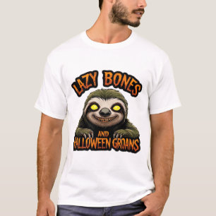 T-shirt Copie de Lazy Bones et Halloween Groans - Creepy S