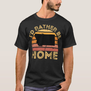 T-shirt Copie de l'ID plutôt être dans Montana