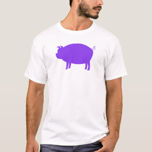 T-shirt copie de porc de bigorneau