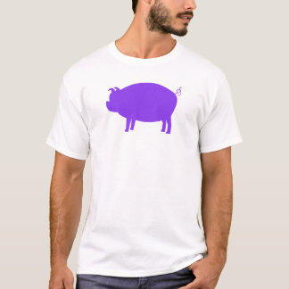 T-shirt copie de porc de bigorneau