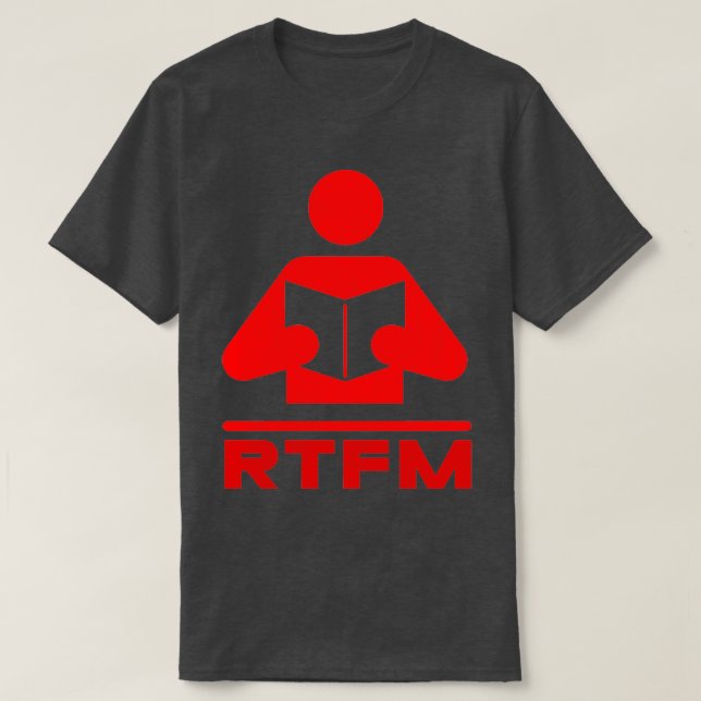 T-shirt Copie de RTFM T s Design MAO RTFM T (Design devant)