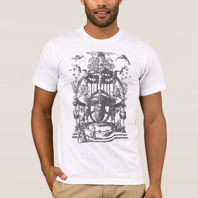 T-shirt copie du 16ème siècle d'ornement (Devant)