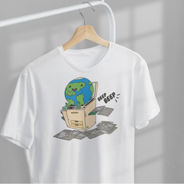 T-shirt Copie du scanneur terrestre (Créateur téléchargé)