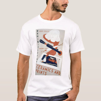 T-shirt Copie et expo de céramique WPA 1938