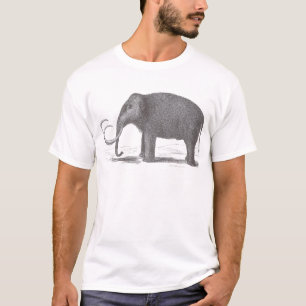T-shirt Copie éteinte d'antiquité de mastodonte de