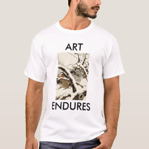 T-shirt Copie japonaise d'oiseau de T-SHIRT< # 3