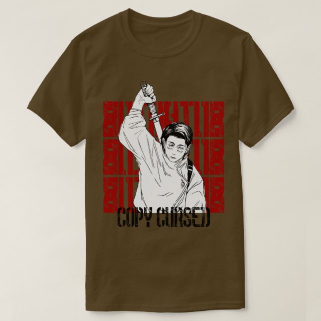 T-shirt Copie maudit Okkotsu Yuta (Design devant)