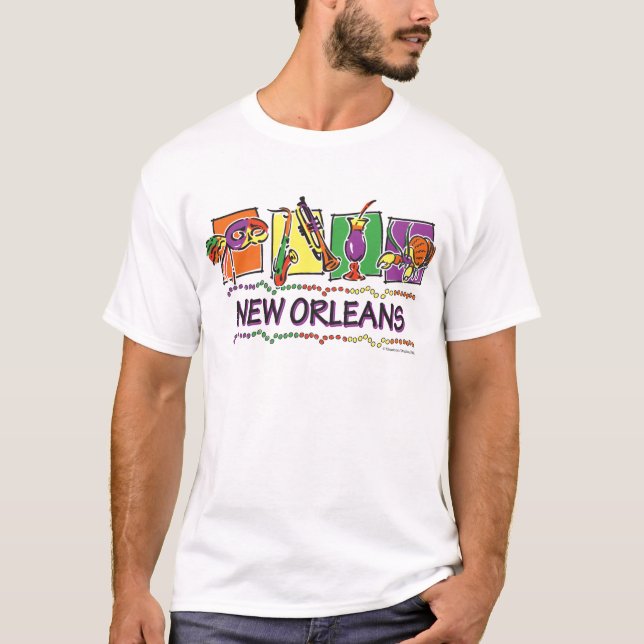 T-shirt copie Nouveau-ORLÉANS-CARRé-ENV (Devant)