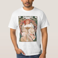 Copie vintage de Nouveau Mucha d'art