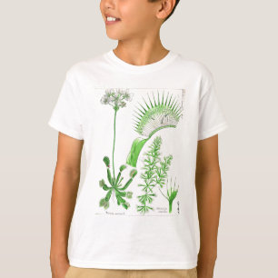 T-shirt Copie vintage de plante carnivore