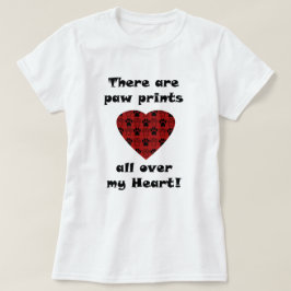 T-shirt Copies de coeur