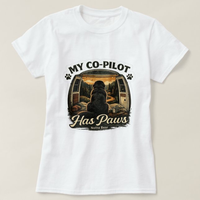 T-shirt Copilote Newfie (Design devant)