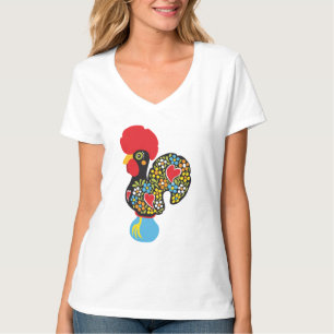 T-shirt Coq célèbre de Barcelos Nr 06