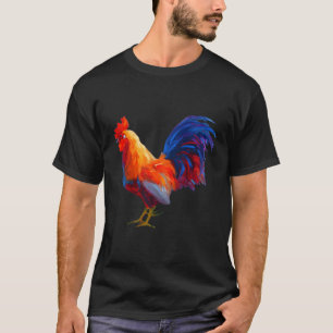 T-shirt Coq Coq terroir Décor Galo poulet coq