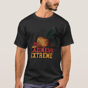 T-shirt Coq de paresse extrême pour coqs et poules